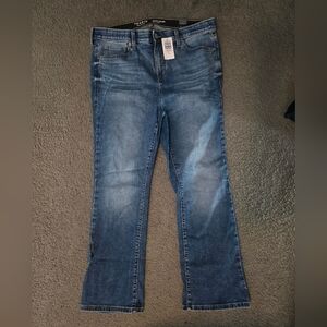 NWT Torrid Sky High Kick Boot Jeans - Size 14T Medium Wash